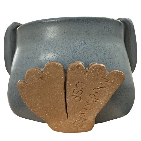 Mudworks Pottery Phone Speaker Amplifier Stoneware Speakerphone Stand Handmade - Picture 3 of 6